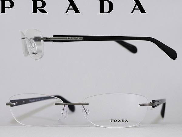 楽天市場】プラダ メガネフレーム 縁無し/フチ無し ツーポイント型