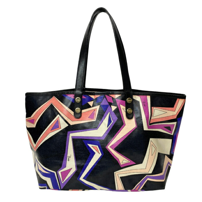 楽天市場】【中古】EMILIO PUCCI トートバッグ エミリオプッチ 【やや