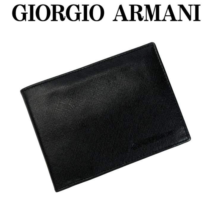 楽天市場】【中古】【非常に良い】GIORGIO ARMANI 2つ折り財布