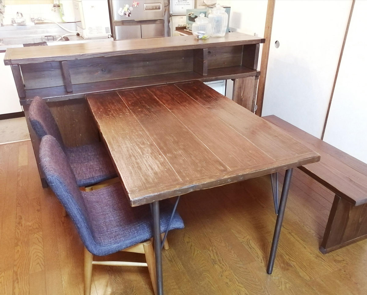 楽天市場】【鉄脚】アイアンテーブル脚 独立4本脚タイプ : WOODPRO