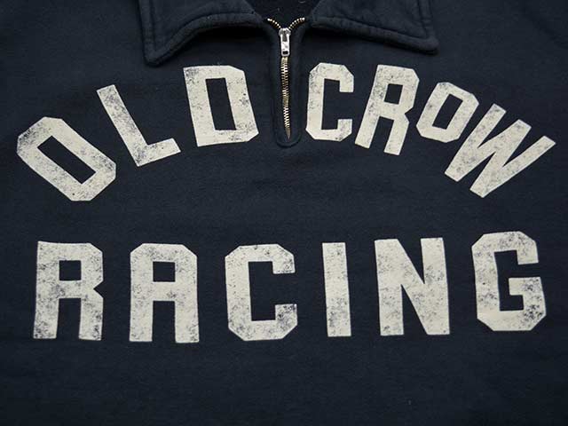 楽天市場】【OLD CROW/オールドクロウ】2025SS「Half Zip Sweat”OLD