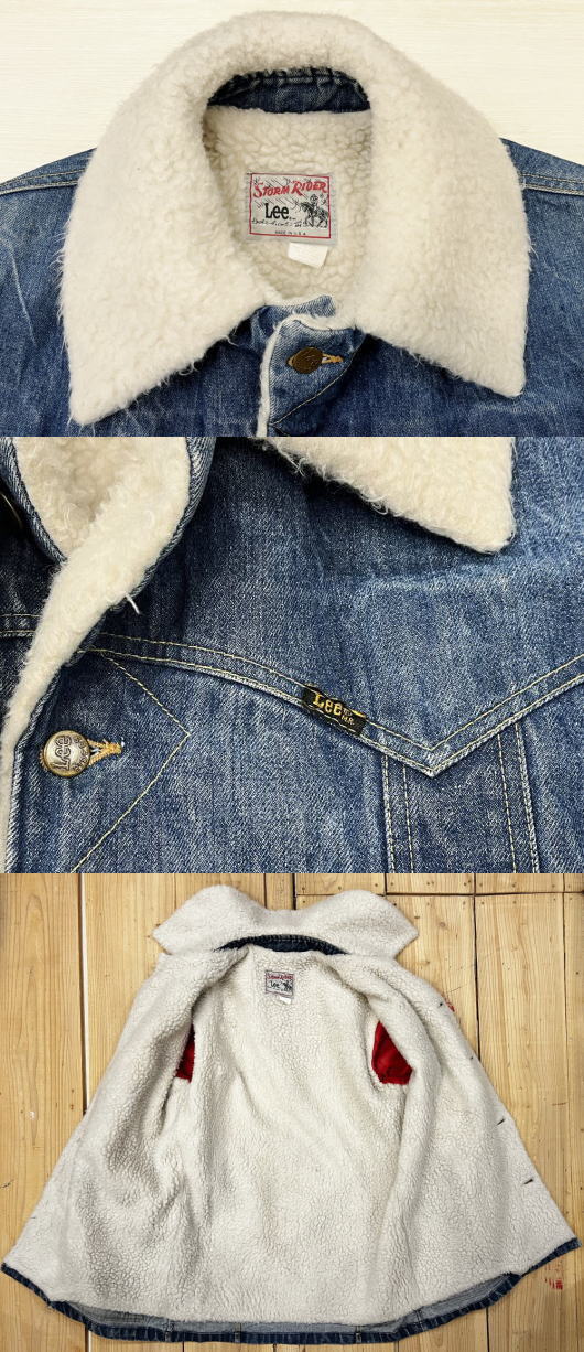 楽天市場】【中古】古着 LEE ストームライダー STORMRIDER デニム ボア