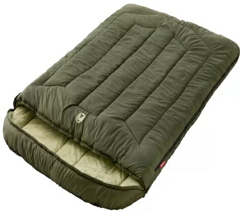 楽天市場】コールマン ハドソンダブル 2人用寝袋 最低使用温度 -13