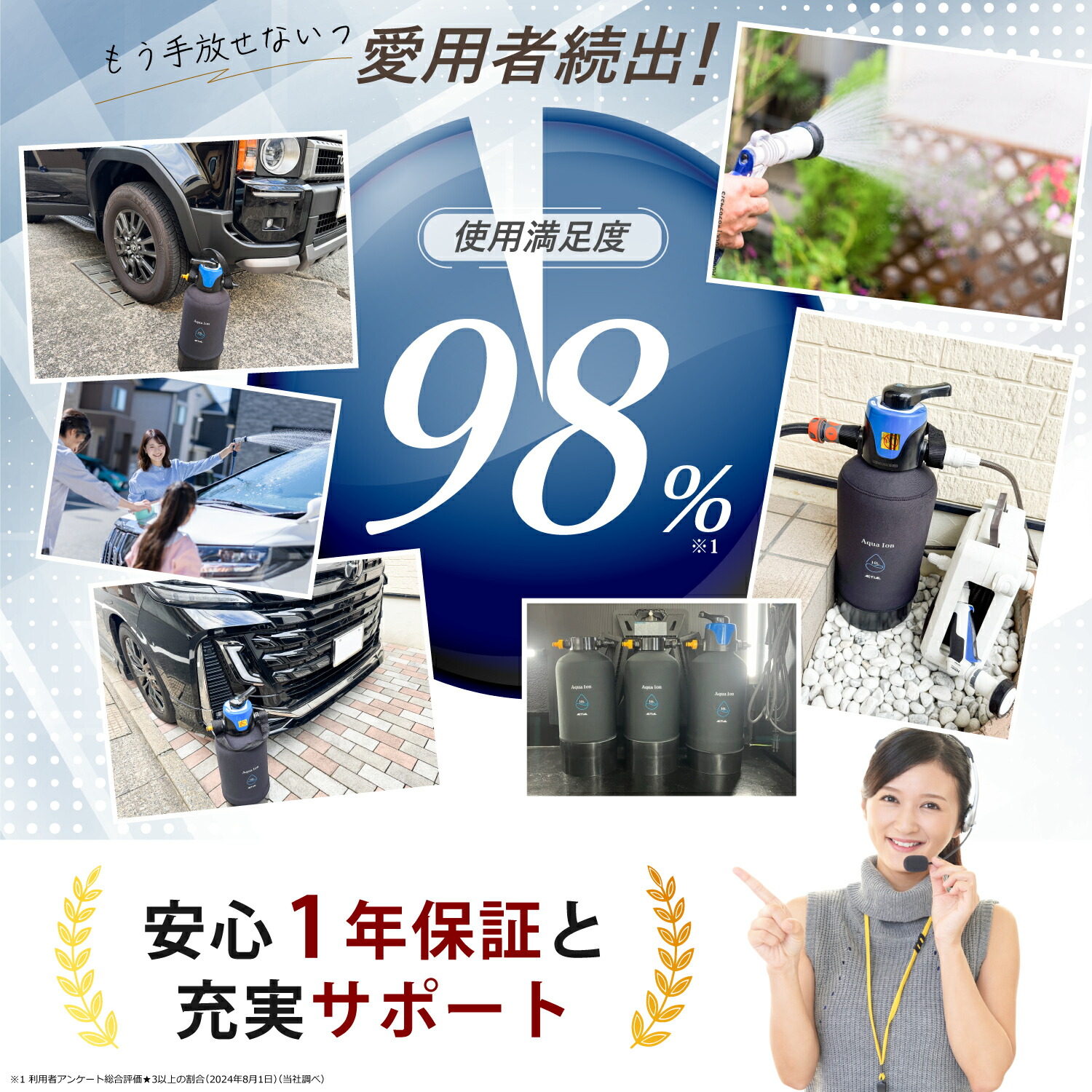 楽天市場】ACTIAL 純水器 切替式 イオン交換樹脂 洗車 10.8L TDS