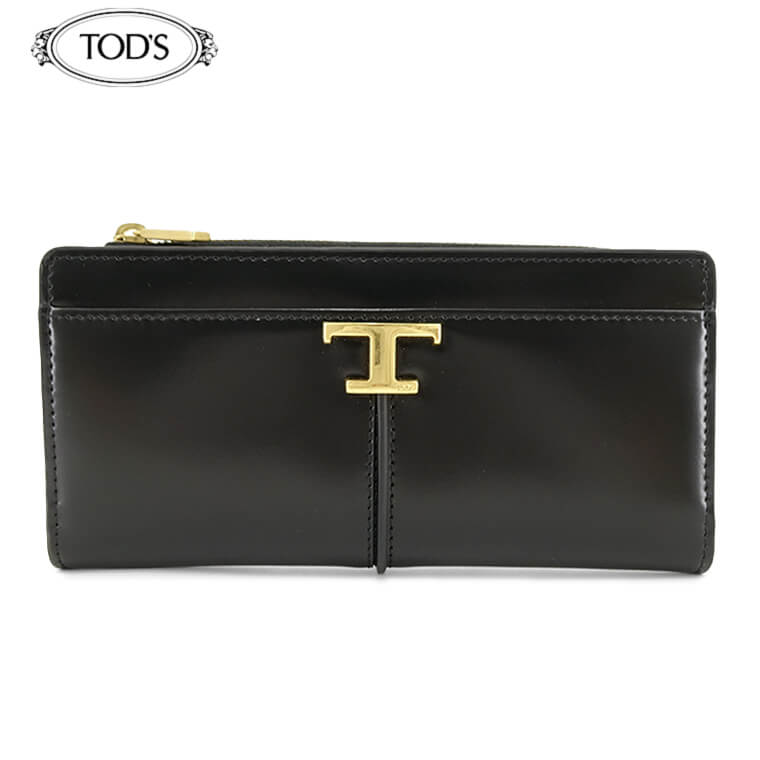 楽天市場】トッズ TOD'S レディース 長財布 T タイムレス レザー