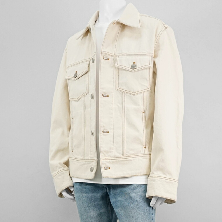 楽天市場】アミ AMI メンズ デニムジャケット TRUCKER JACKET IN