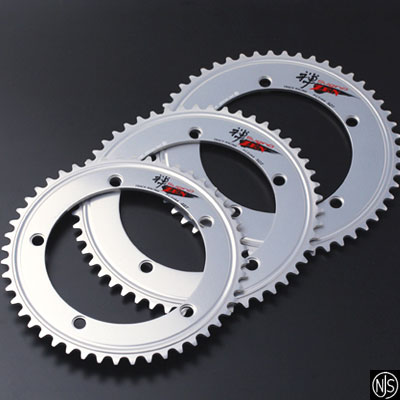 楽天市場】スギノ 禅 チェーンリング（51/52T） 1枚 シルバー 厚歯