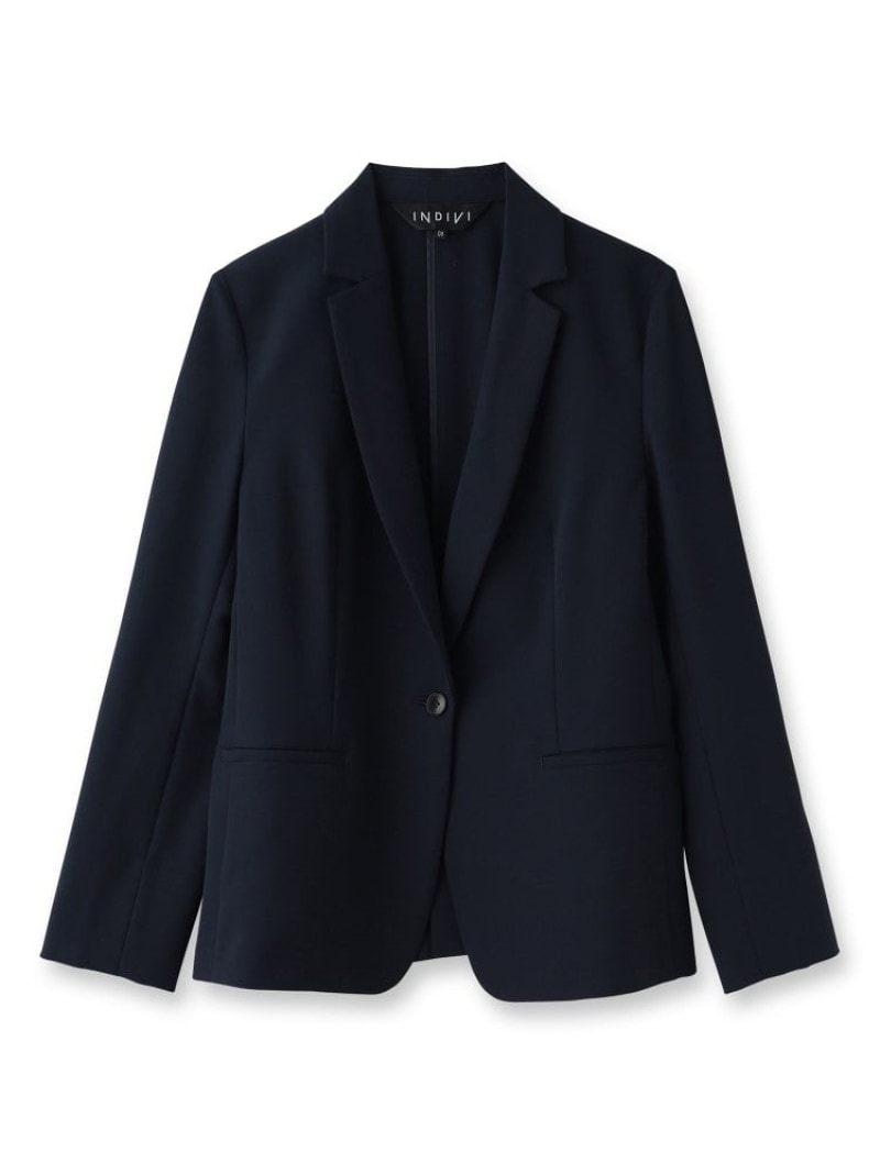 楽天市場】【定番スーツ/UVケア/洗える】ウール調テーラードジャケット