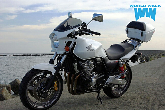 楽天市場】CB400SF CB1300SF 汎用ビキニカウルタイプAERO パール