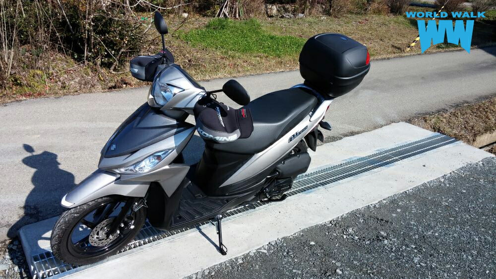 楽天市場】1年保証付 アドレス110 対応 リアボックス 30L トップケース