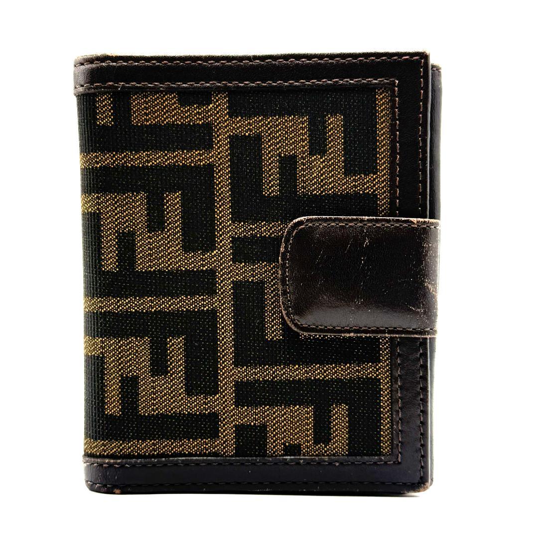 楽天市場】fendi ズッカ柄 二つ折り財布の通販