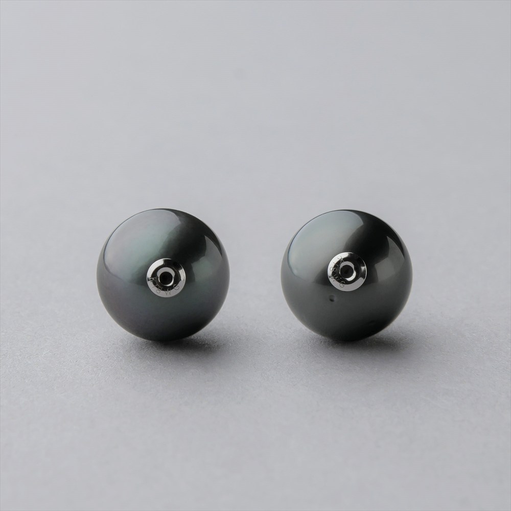 楽天市場】【WEB限定】《Tahitian+》 タヒチ黒蝶真珠 ピアスパール