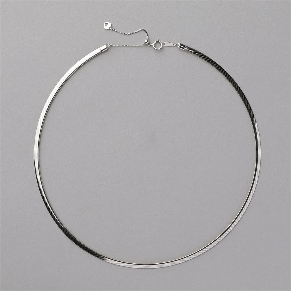 楽天市場】【WEB限定】オメガネックレス 約3.0mm K18WG/YG