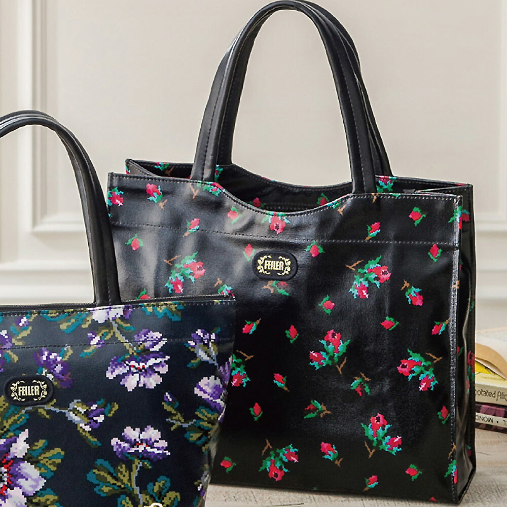 楽天市場】フェイラー リアローズ ショッピングバッグ CA-180015