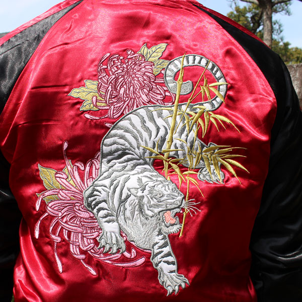 楽天市場】スカジャン【YHSKJ23301-1】スカジャン メンズ 和柄刺繍