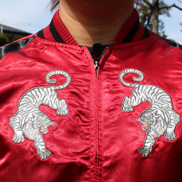 楽天市場】スカジャン【YHSKJ23301-1】スカジャン メンズ 和柄刺繍