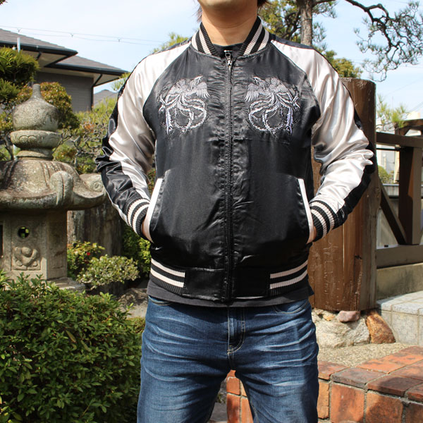 楽天市場】スカジャン【YHSKJ23301-3】リバーシブルスカジャン メンズ