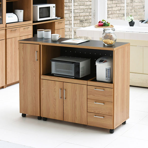 120 キャスター付 キッチンボード キッチンカウンター」の人気商品一覧