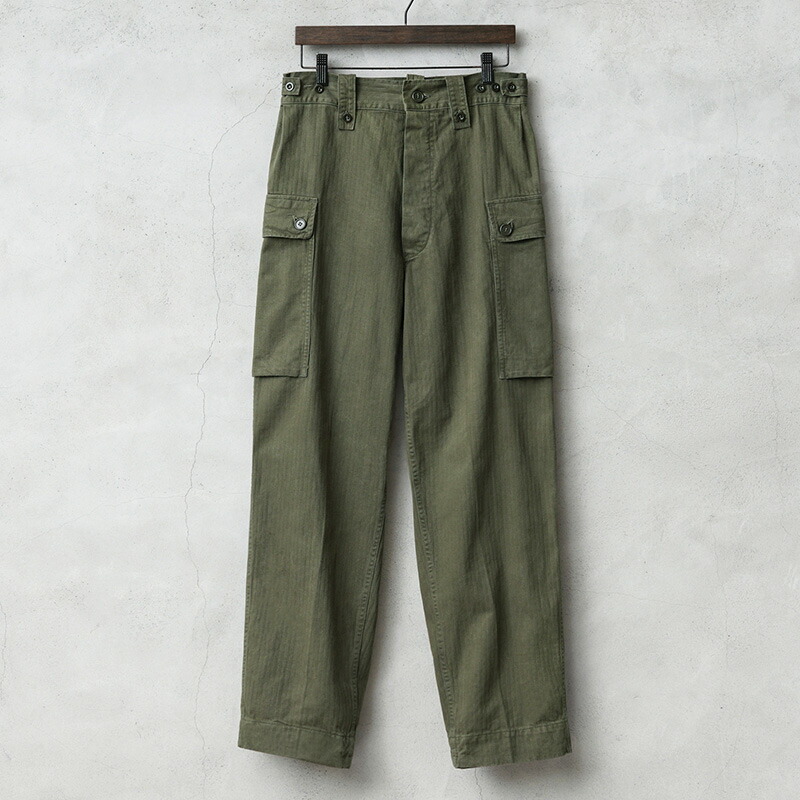 楽天市場】☆実物 USED オランダ軍 60〜70's HBT（ヘリンボーンツイル