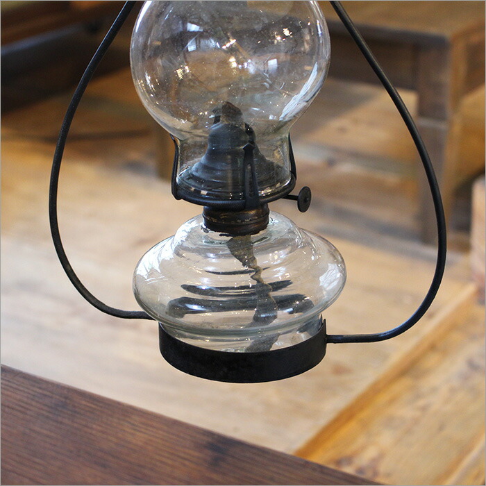 楽天市場】明治大正期 ガラス製 吊り下げ アルコールランプ 石油ランプ