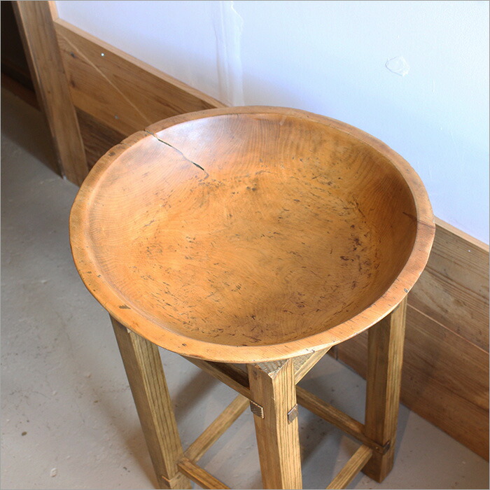 楽天市場】こね鉢 木製 中古 リメイク品 インテリア オブジェ ウッド