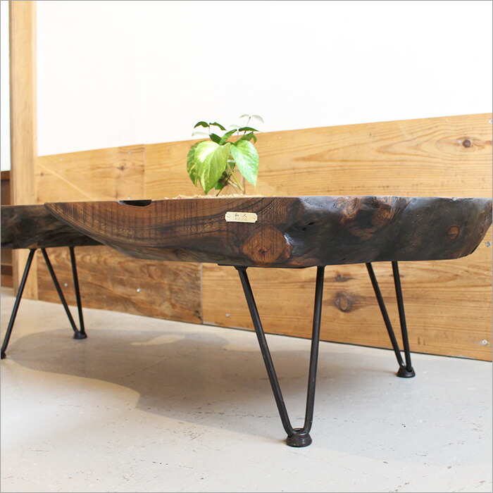 楽天市場】【1点物】ケヤキ 欅 一枚板 ローテーブル カフェテーブル