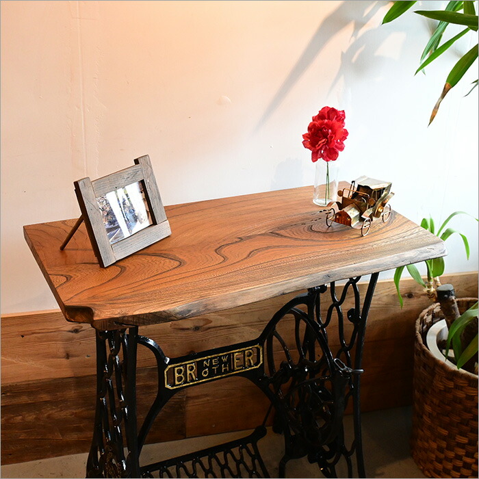 楽天市場】ブラザー社製 1点物 アンティーク ミシンテーブル ミシン台