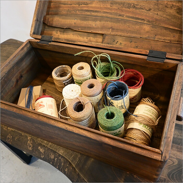 楽天市場】木箱 ふた付き 木の箱 アンティーク おしゃれ 収納ボックス