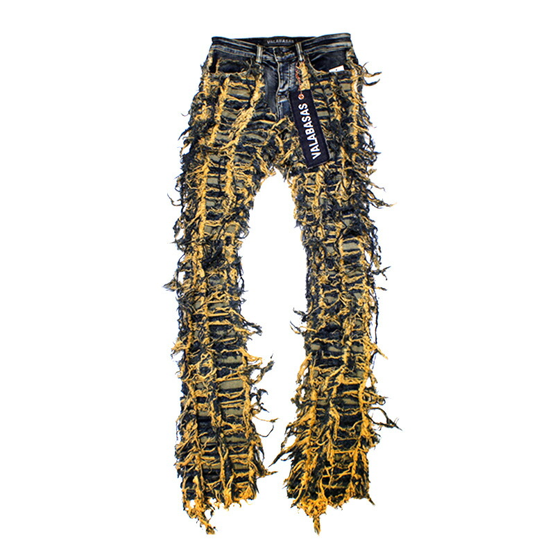 楽天市場】VALABASAS ヴァラバサス フレアデニムパンツ 28,30,32inch