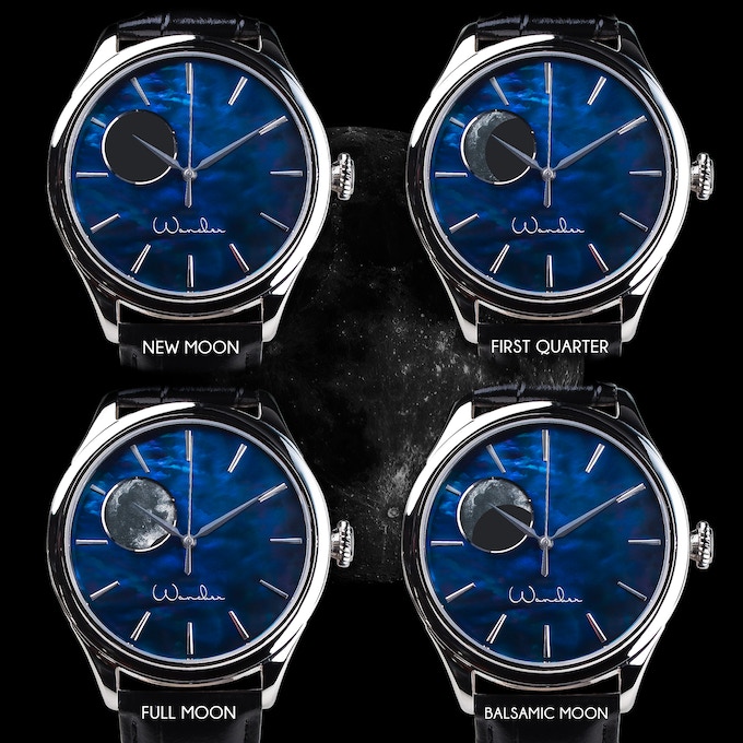 楽天市場】ワンチャー「ドリームウォッチ KAGUYA」ムーンフェイズ