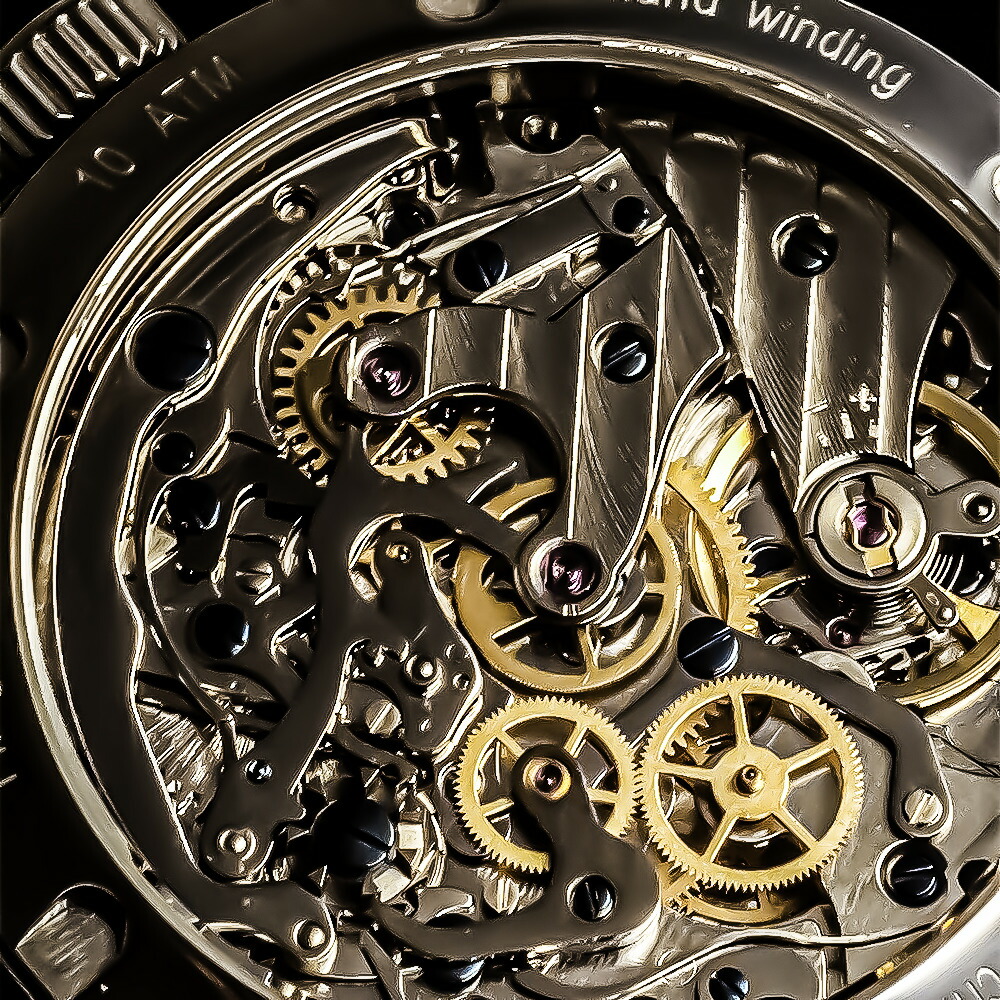 楽天市場】WANCHER 機械式クロノグラフ「Aero Nacht」【ワンチャー