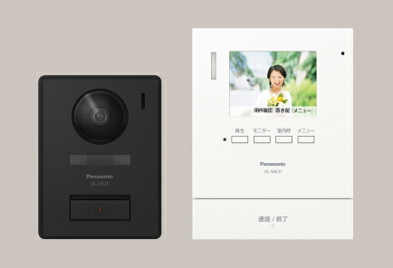 楽天市場】ドアホン パナソニック インターホン テレビドアホン 1-2