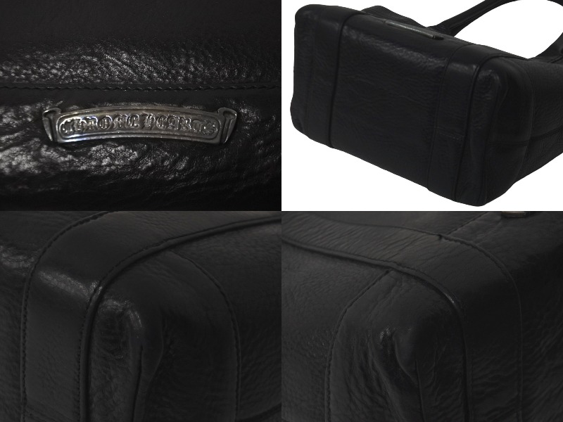 楽天市場】CHROME HEARTS クロムハーツ ミニ レザー トートバッグ