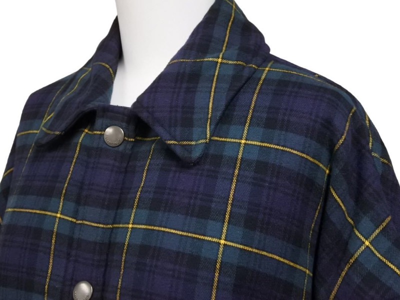 楽天市場】BALENCIAGA バレンシアガ チェック ダウンジャケット