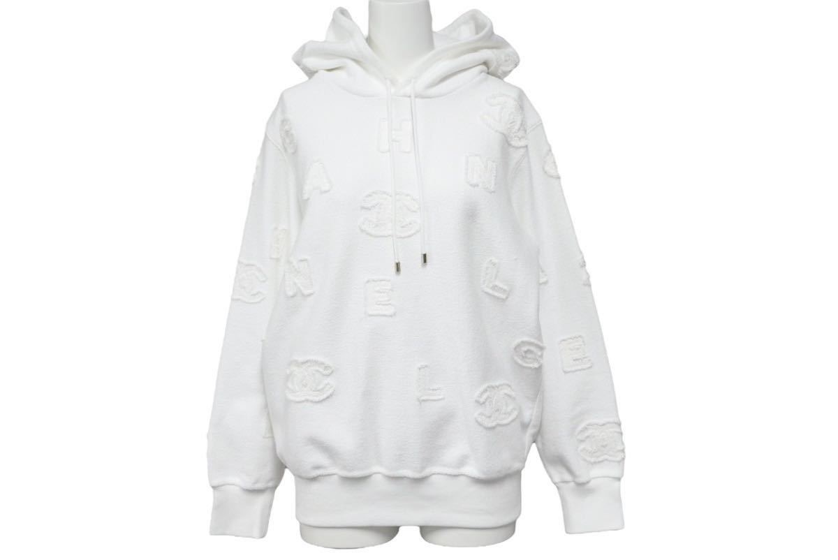 楽天市場】極美品 CHANEL シャネル ロゴパーカー 20SS フーディ 長袖