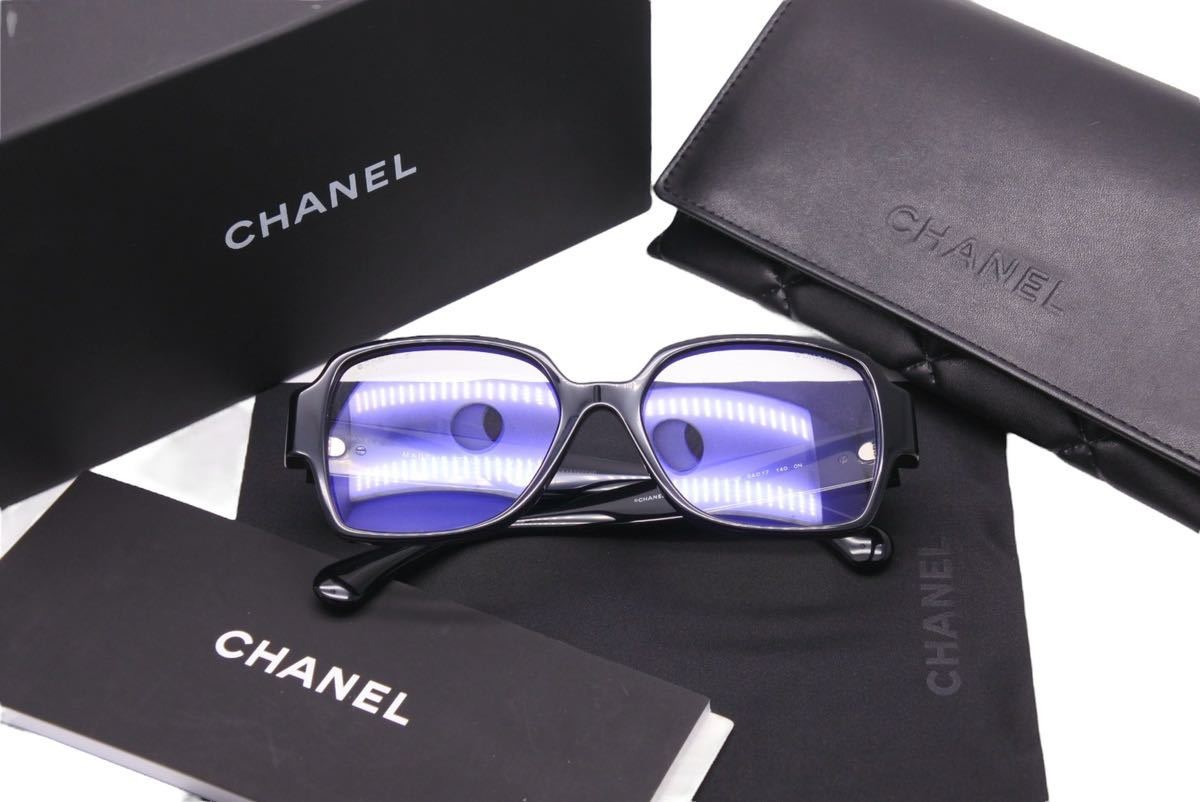 楽天市場】極美品 CHANEL シャネル 54□17 140 プラスチック 3438-S-A