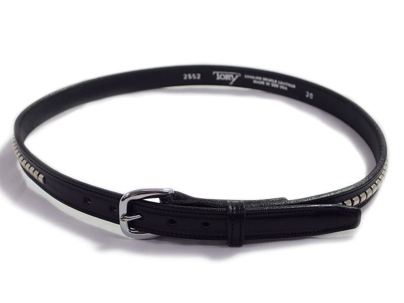 楽天市場】TORY LEATHERトリーレザーベルト スタッズベルト ブライドル
