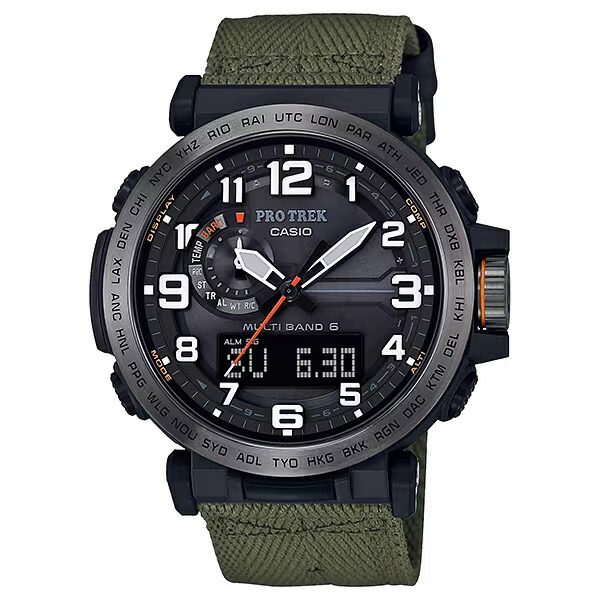 楽天市場】PRO TREK PRW-6600YB-3 腕時計 電波ソーラー メンズ