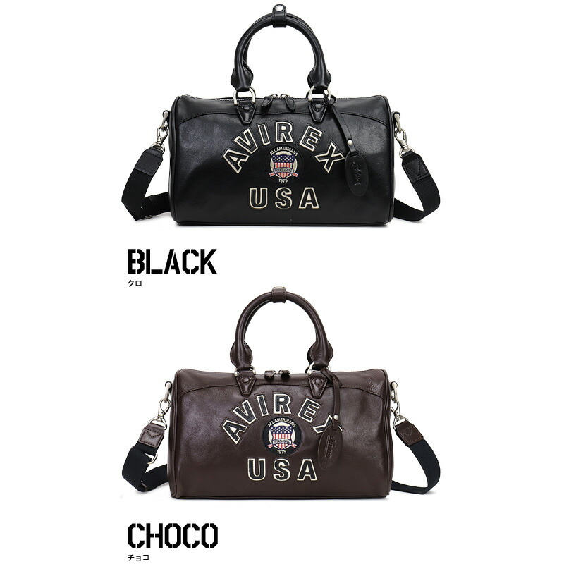 楽天市場】アビレックス バッグ ミニ ボストンバッグ メンズ 本革