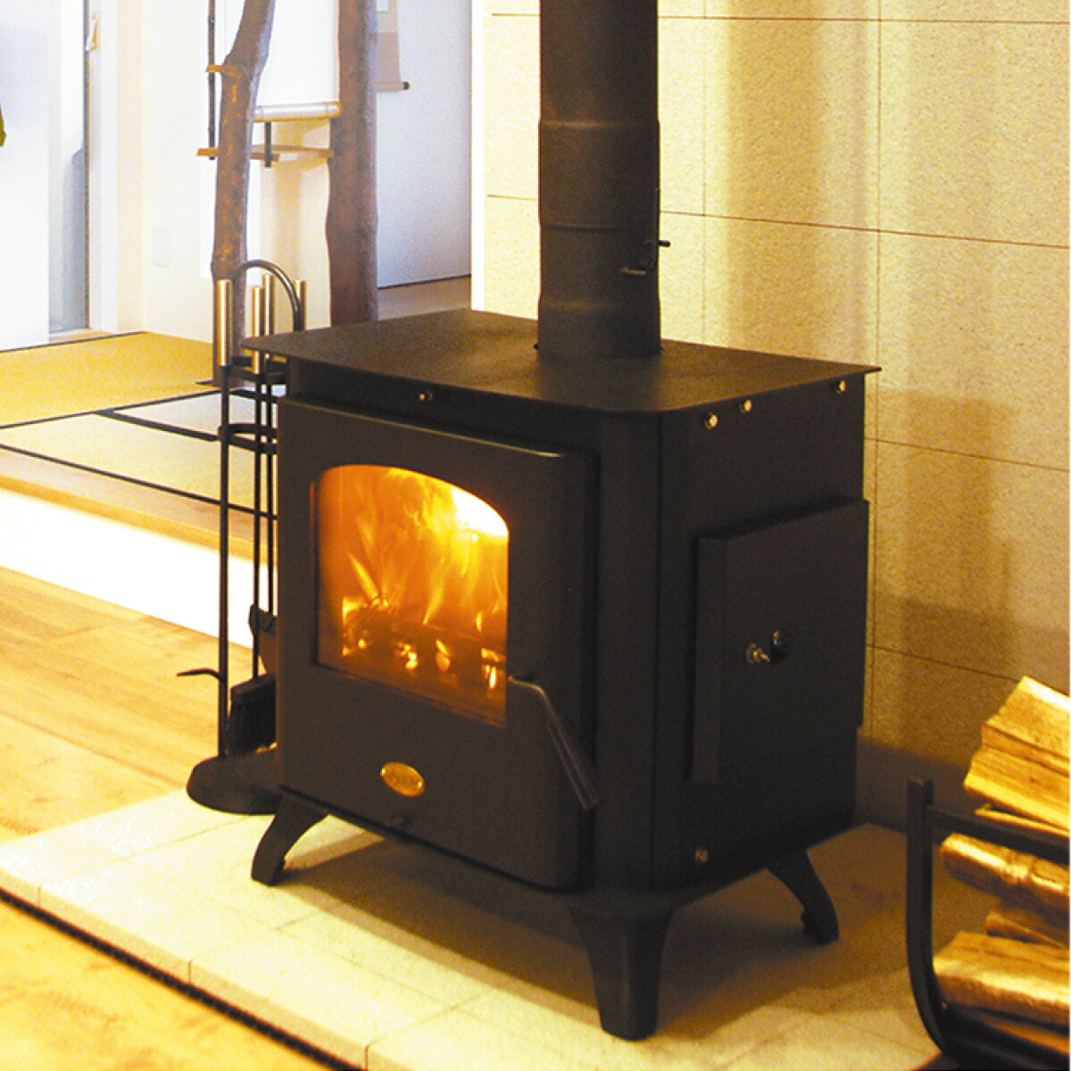 楽天市場】薪ストーブ 鋳物製 HTC-50TX HONMA ホンマ製作所 暖房面積20