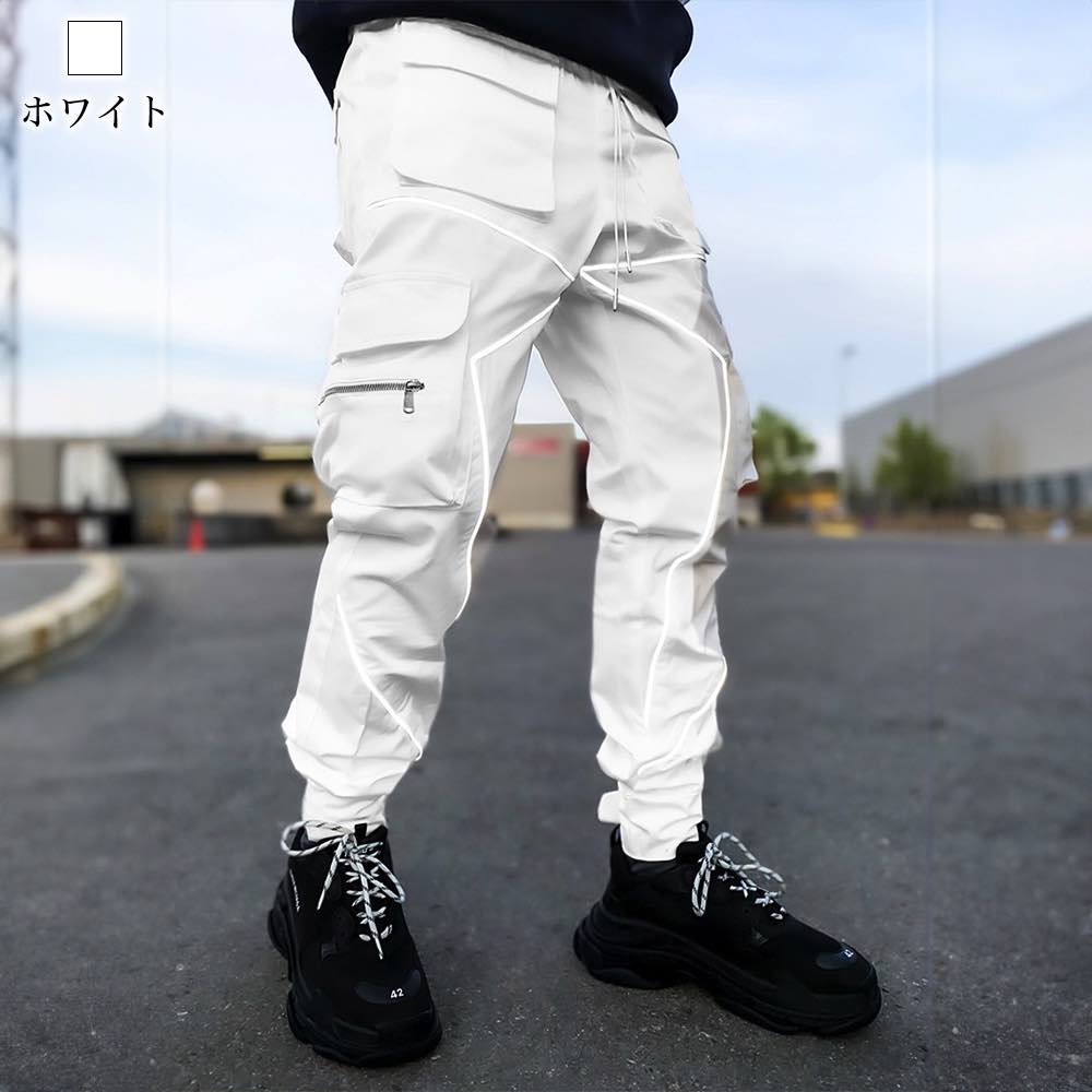 楽天市場】ワークパンツ メンズ カーゴジョガーパンツ ミリタリー 春