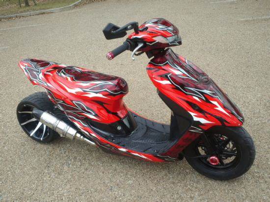 楽天市場】M-DESIGN エムデザイン FRPリアウィング ライブDIO-ZX HONDA