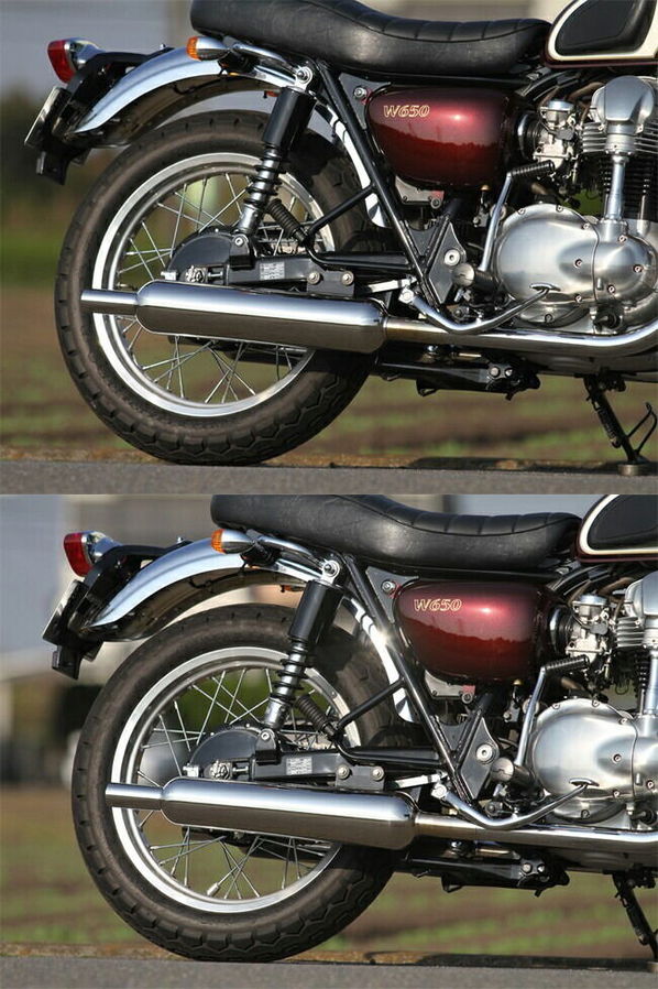 楽天市場】r's gear アールズギア ワイバン クラシックマフラー W650