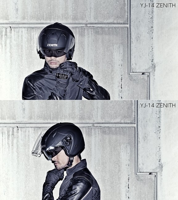 楽天市場】ZENITH HELMET ゼニスヘルメット YJ-14 ヘルメット ジェット