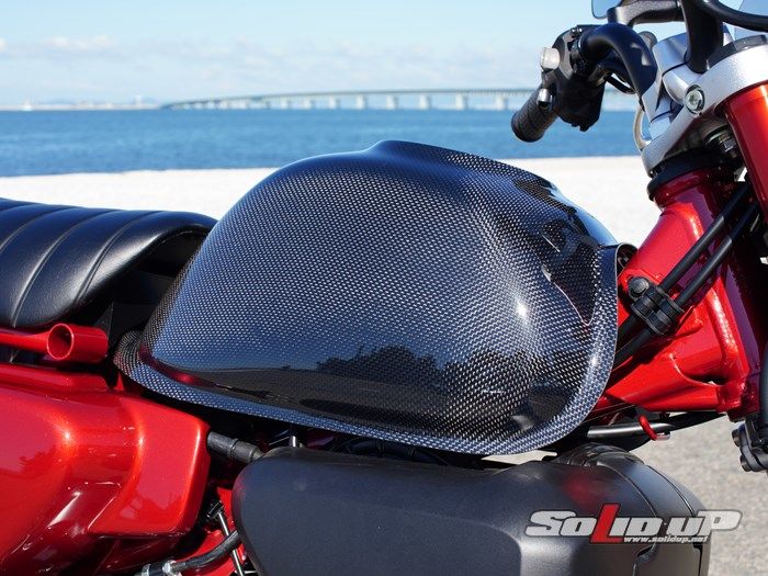 楽天市場】SOLID UP ソリッドアップ ソリッドタンクカバー モンキー125