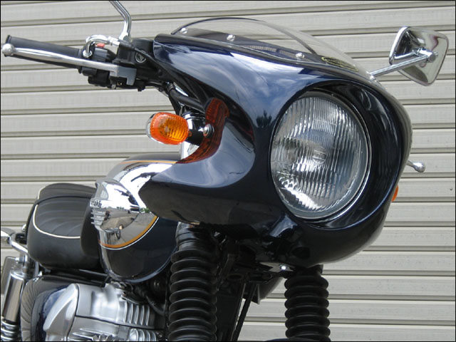 楽天市場】CHIC DESIGN シックデザイン ミニロケットカウル W400 W650