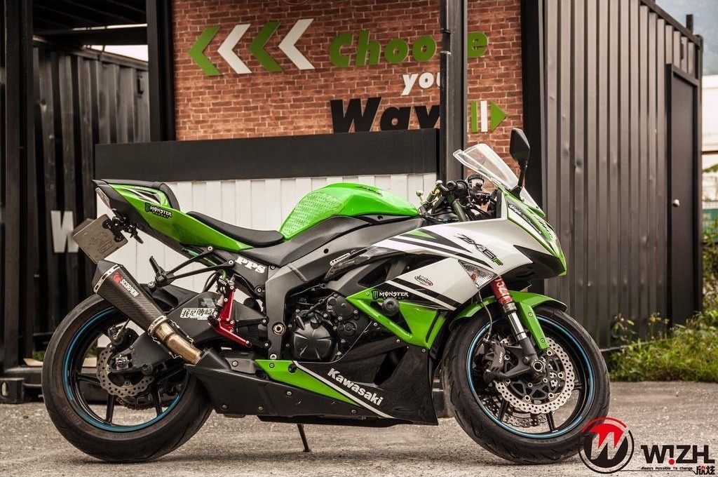 楽天市場】WIZH ウィズ BEV2 バックステップ ZX-6R (09-17) KAWASAKI