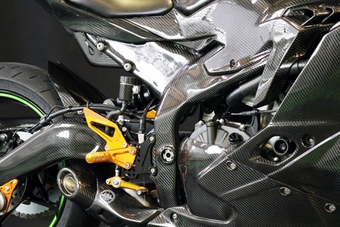 楽天市場】A-TECH エーテック フレームヒートガード ZX-25R KAWASAKI