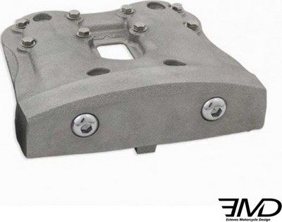 楽天市場】部品屋K&W 【EMD】ショベルスタイル ロッカーボックスカバー