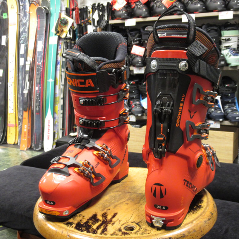 TECNICA スキーブーツ 23.5 ブラック/オレンジ 子供用 女性用 【公式通販】